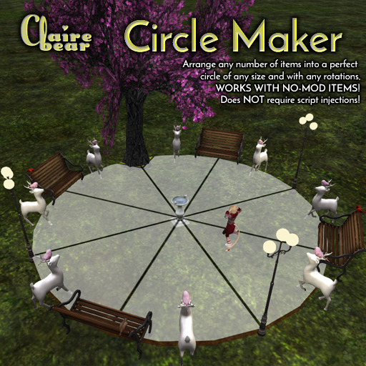 Second Life Marketplace Circle Maker (Builder's Tool)